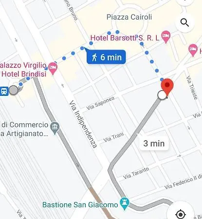 ホテル Casa Vacanze Corso Roma ブリンディジ
